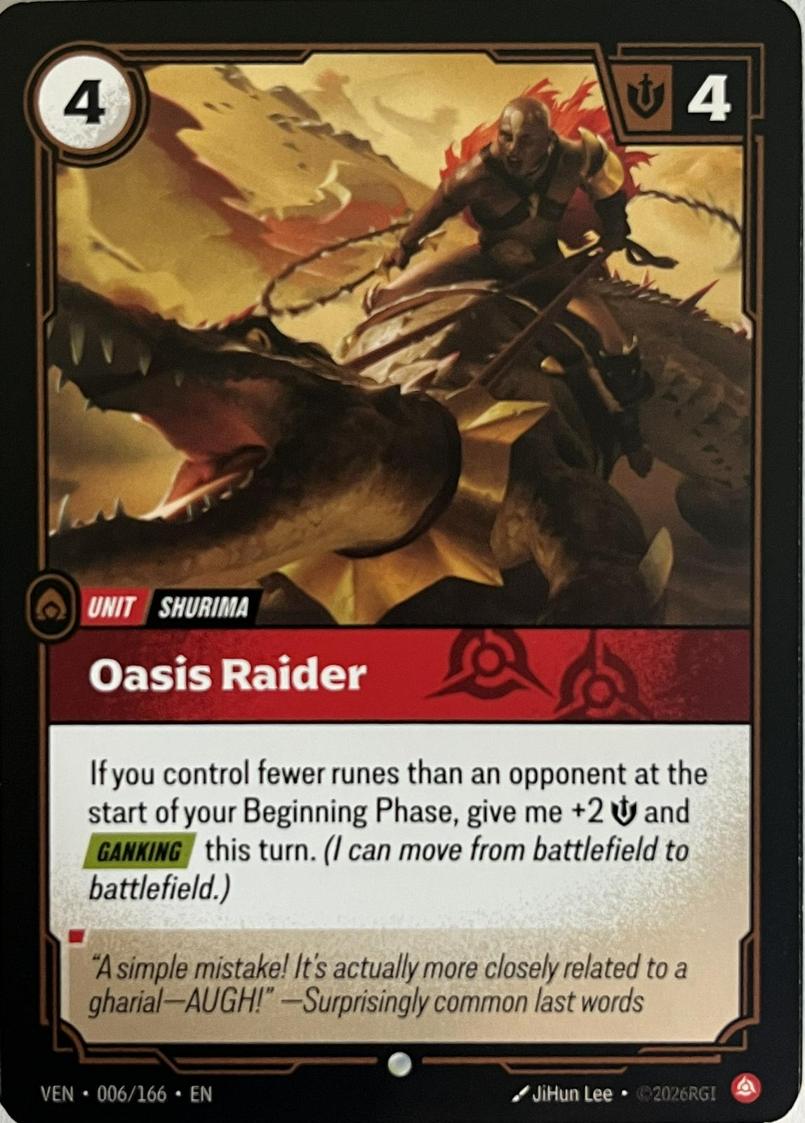 Oasis Raider #6