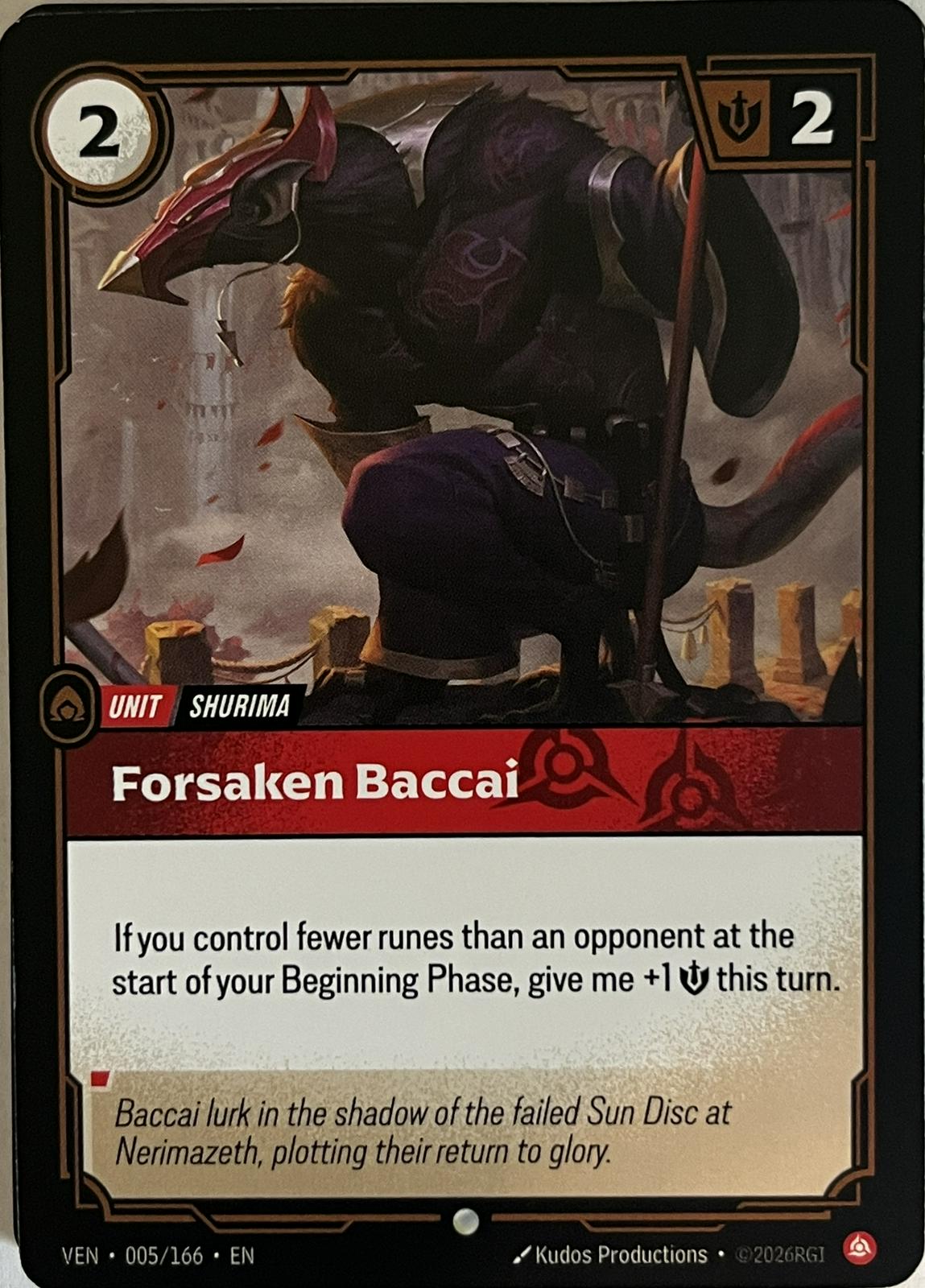 Forsaken Baccai #5