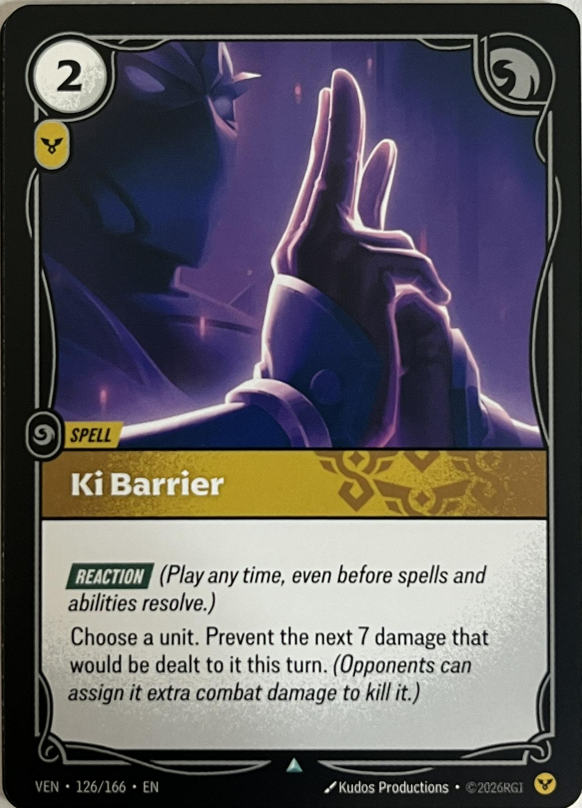 Ki Barrier #126