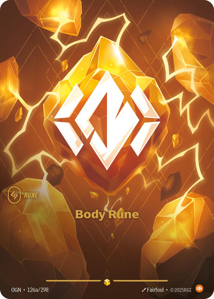 Body Rune [Alternate Art] #126a