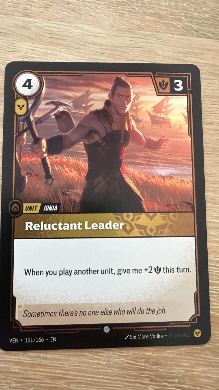 Reluctant Leader [Foil] #121