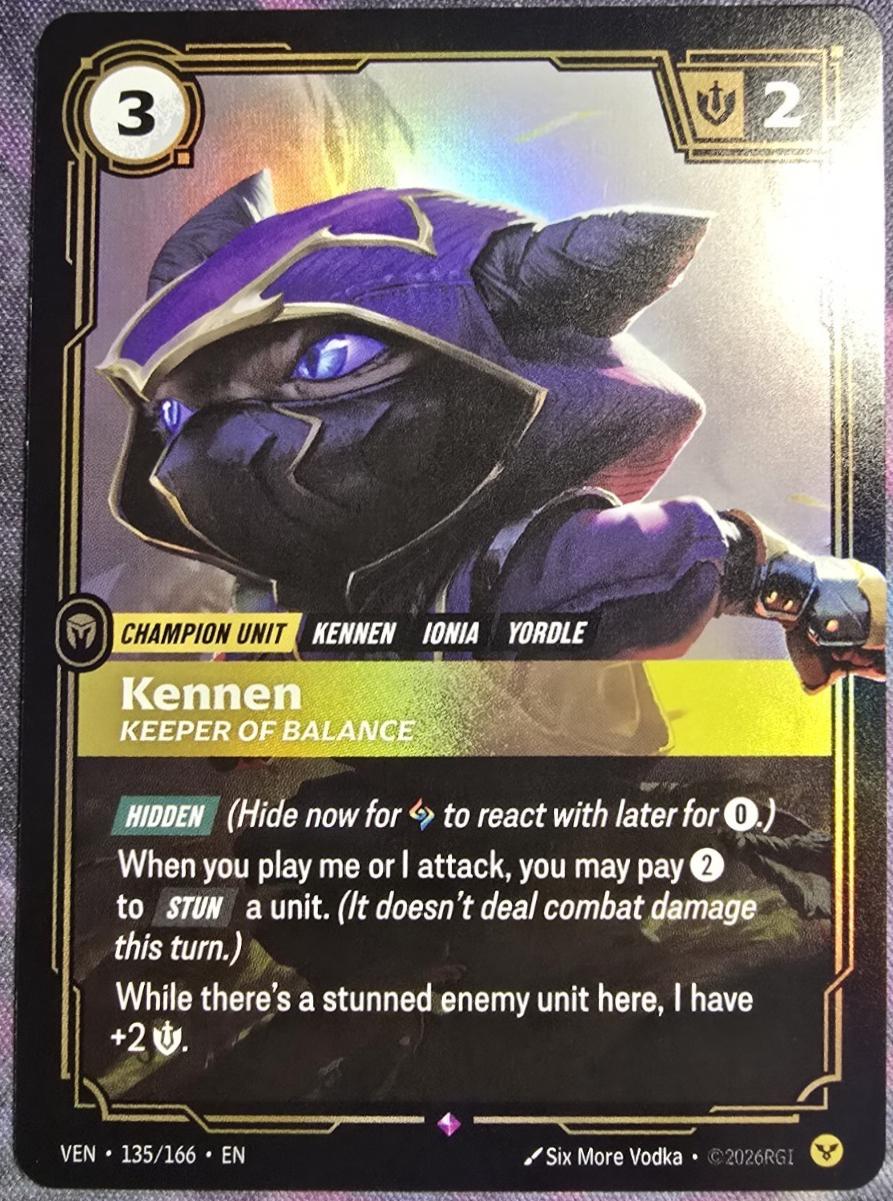 Kennen, Keeper of Balance [Foil] #135