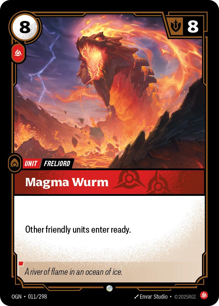 Magma Wurm [Foil] #11
