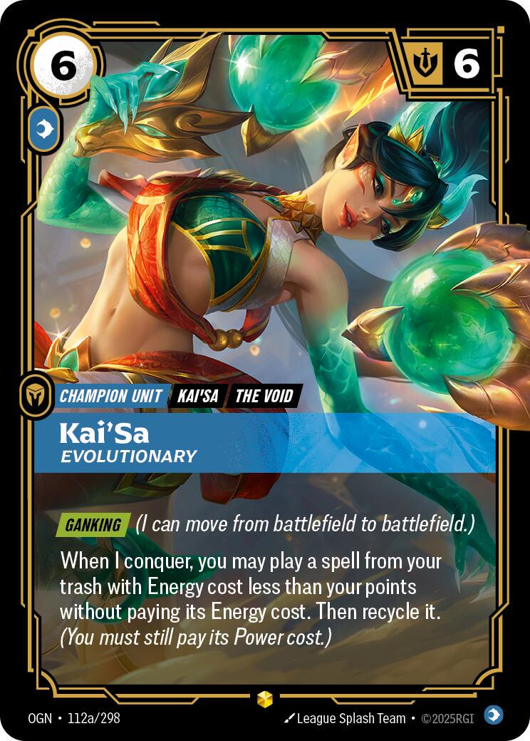 Kai'Sa - Evolutionary [Alternate Art] #112a