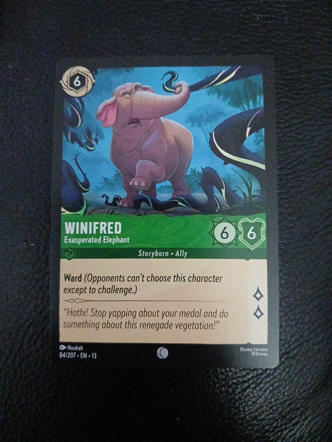 Winifred - Exasperated Elephant #84