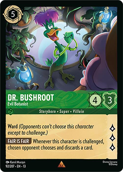 Dr. Bushroot - Evil Botanist [Foil] #92