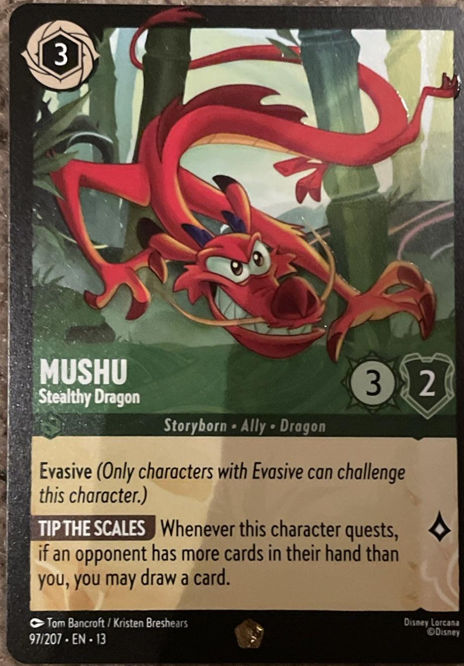 Mushu - Stealthy Dragon #97
