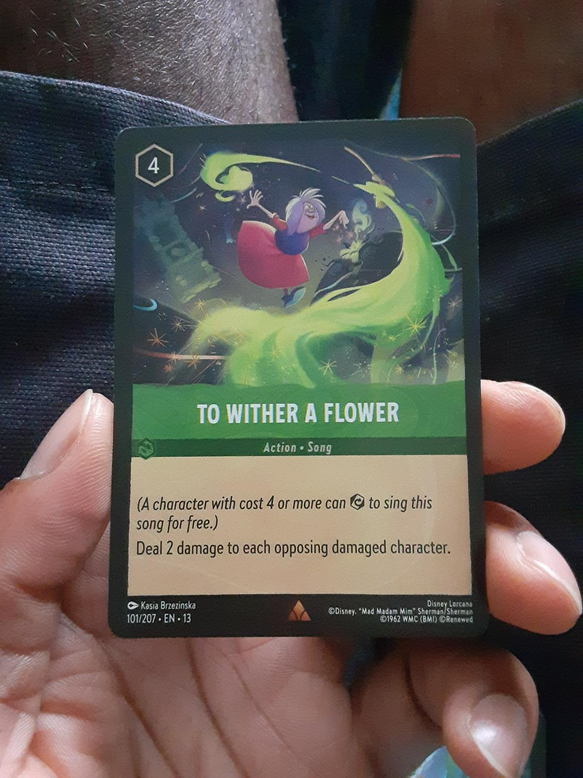 To Wither a Flower #101