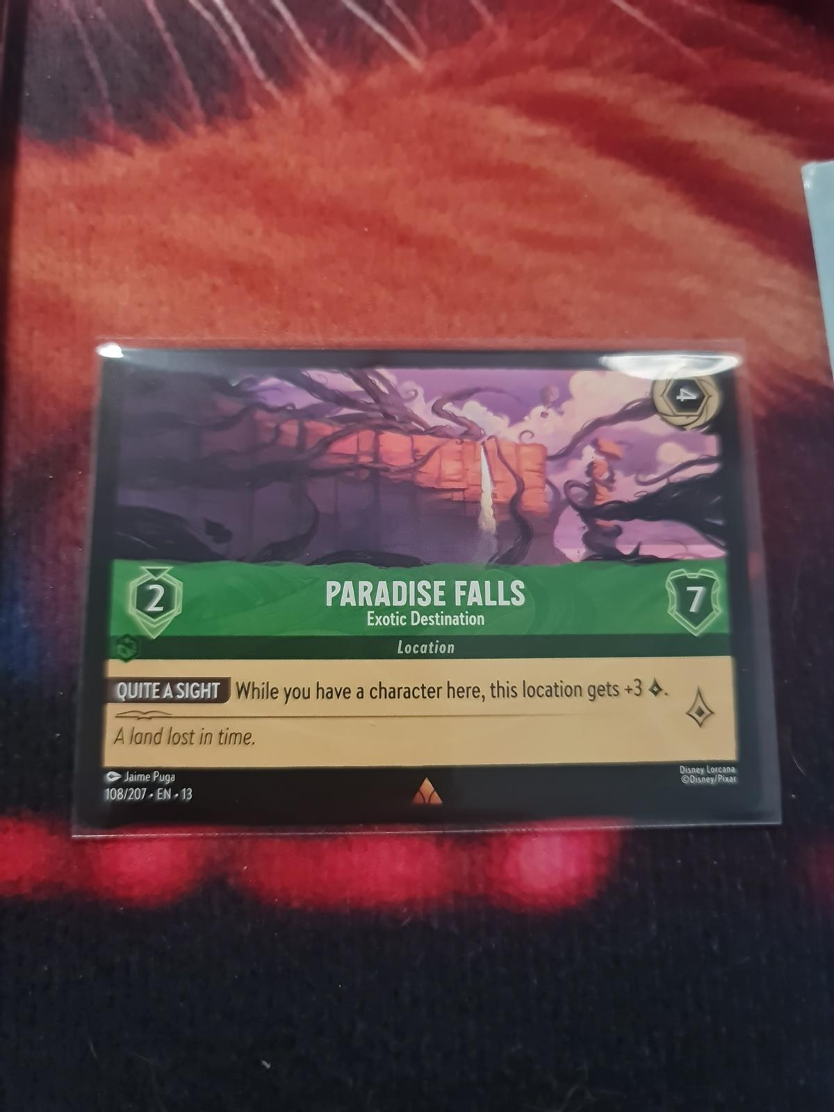 Paradise Falls - Exotic Destination #108