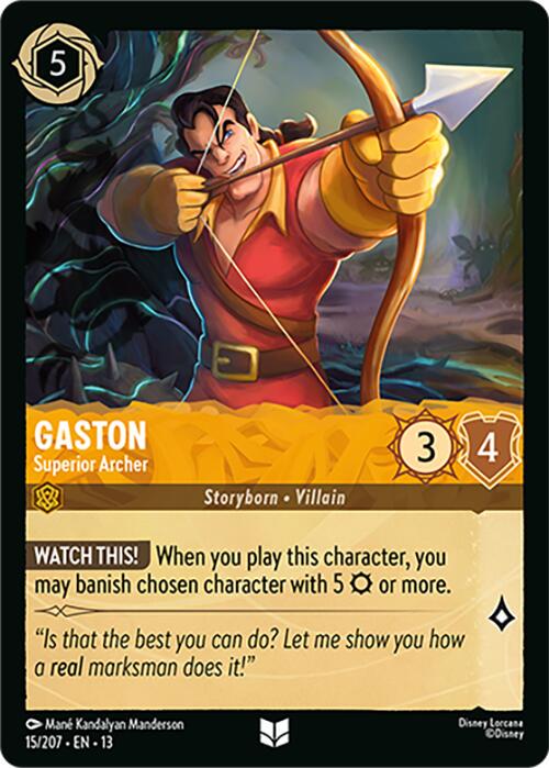 Gaston - Superior Archer [Foil] #15