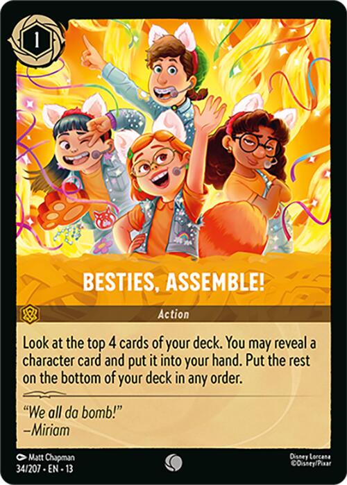 Besties, Assemble! [Foil] #34
