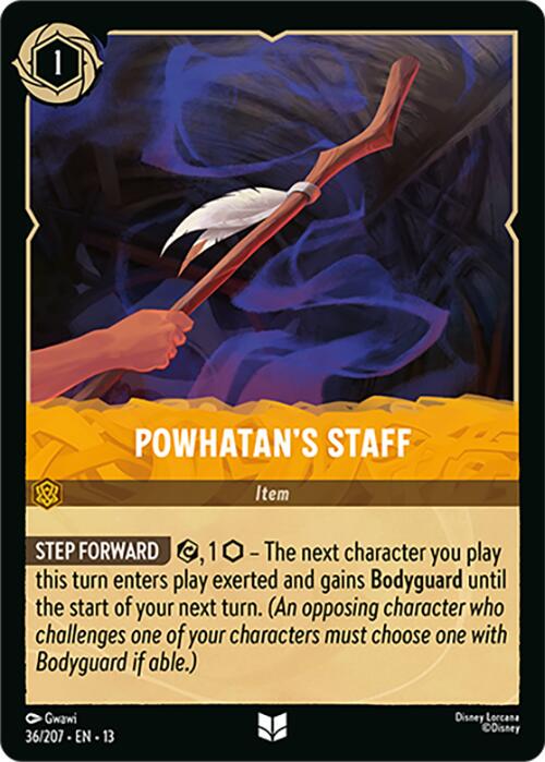 Powhatan's Staff [Foil] #36