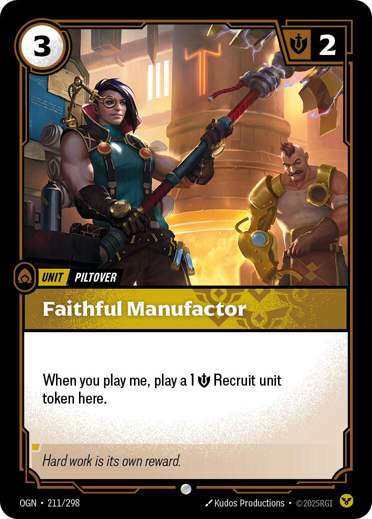 Faithful Manufactor [Foil] #211