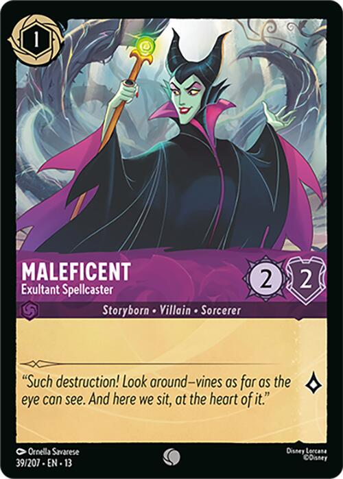 Maleficent - Exultant Spellcaster [Foil] #39