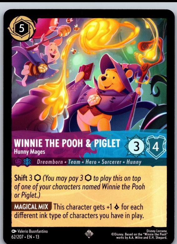 Winnie the Pooh & Piglet - Hunny Mages #62