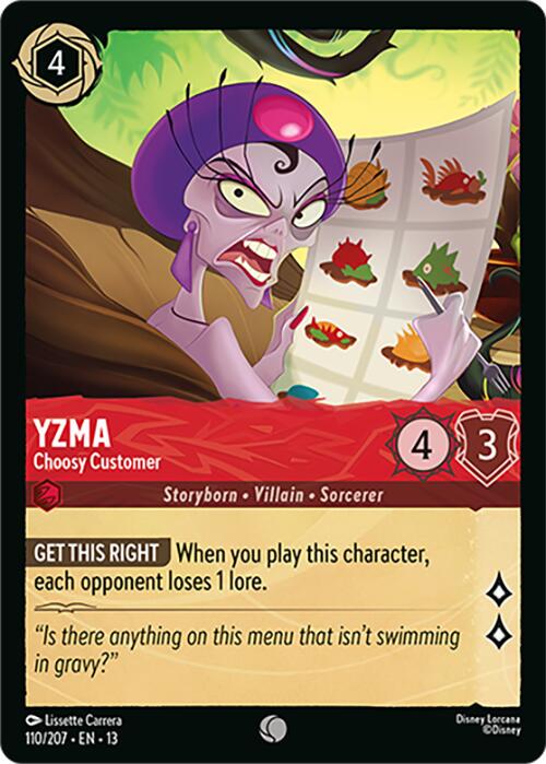 Yzma - Choosy Customer #110
