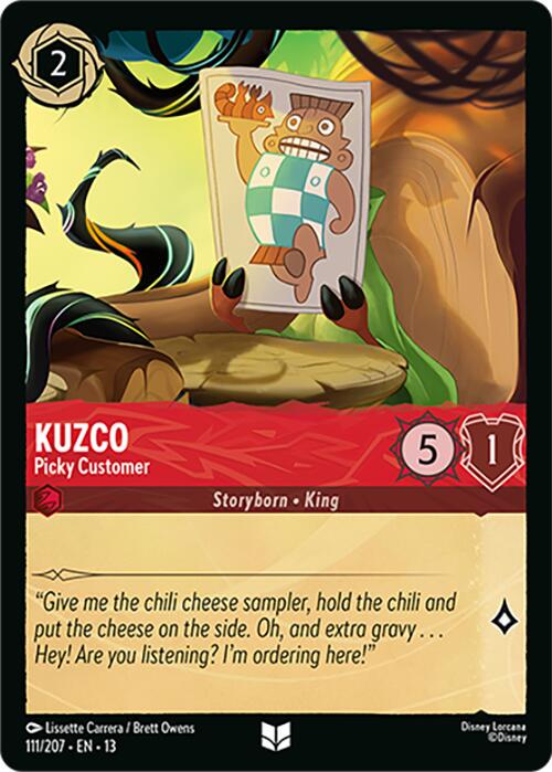 Kuzco - Picky Customer #111