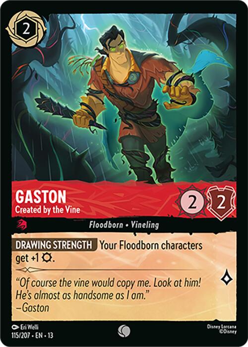Gaston - Created by the Vine [Foil] #115