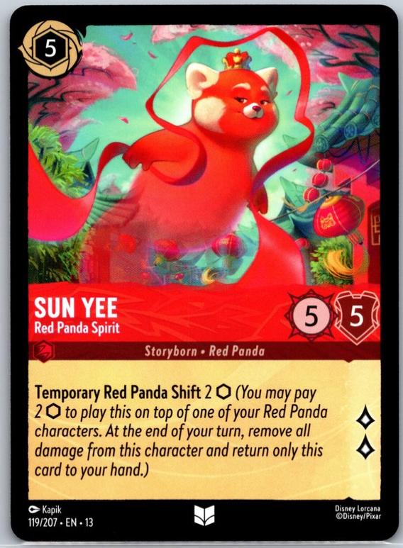 Sun Yee - Red Panda Spirit #119