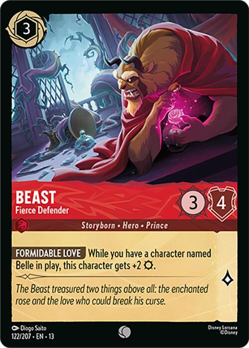 Beast - Fierce Defender [Foil] #122