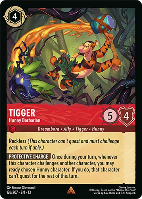 Tigger - Hunny Barbarian [Foil] #126