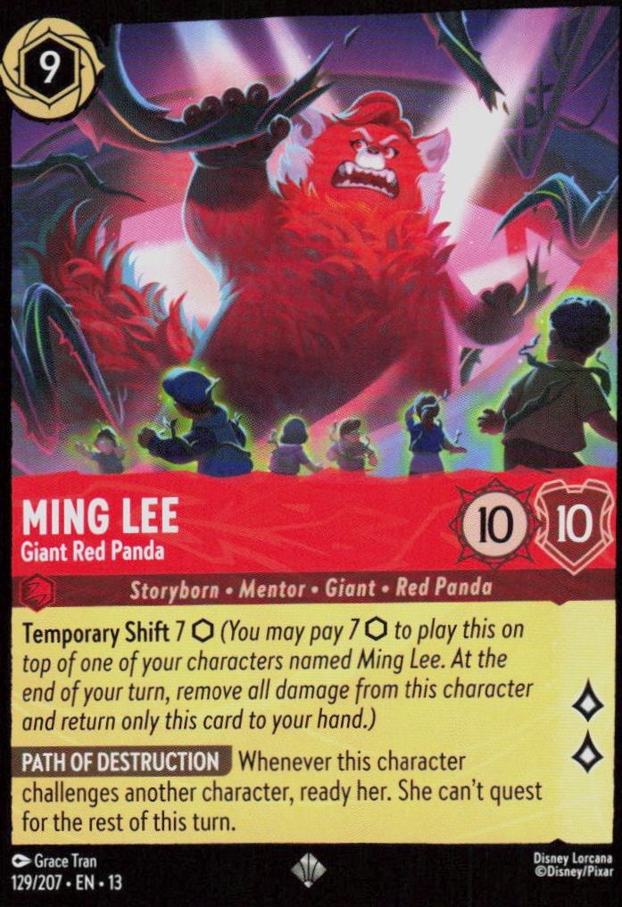 Ming Lee - Giant Red Panda #129