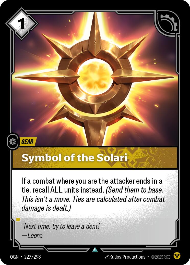 Symbol of the Solari [Foil] #227