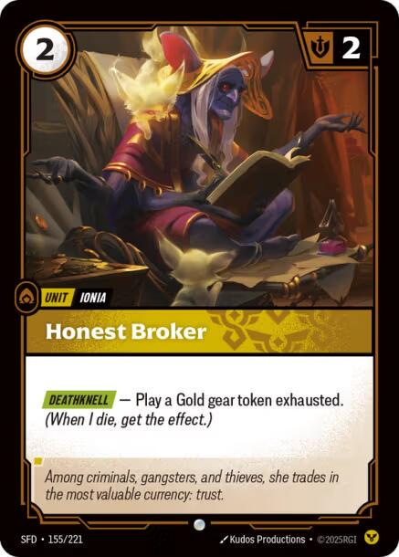 Honest Broker [Foil] #155