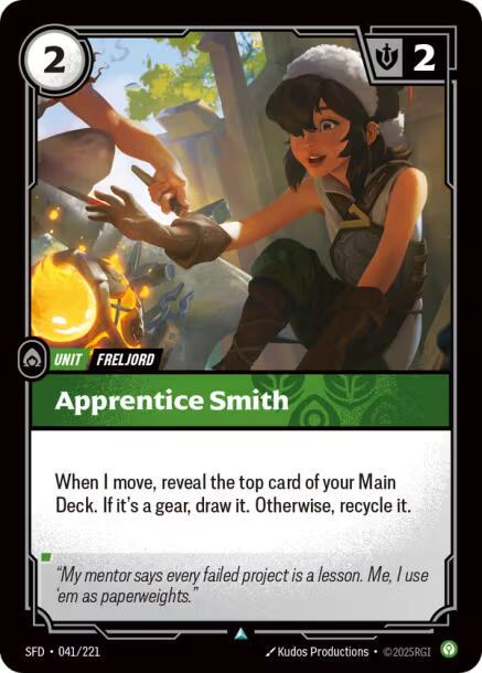 Apprentice Smith [Foil] #41